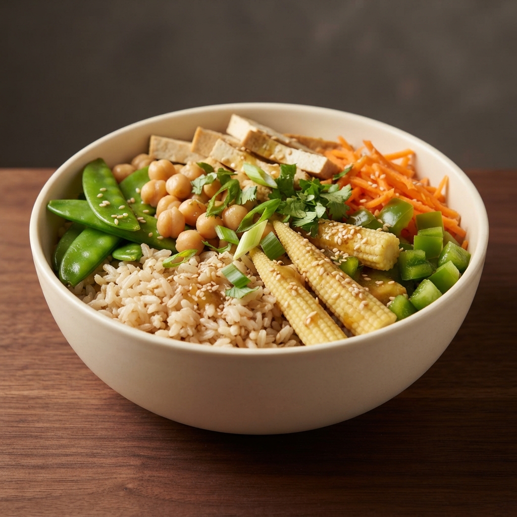 Brown Rice Buddha Bowl