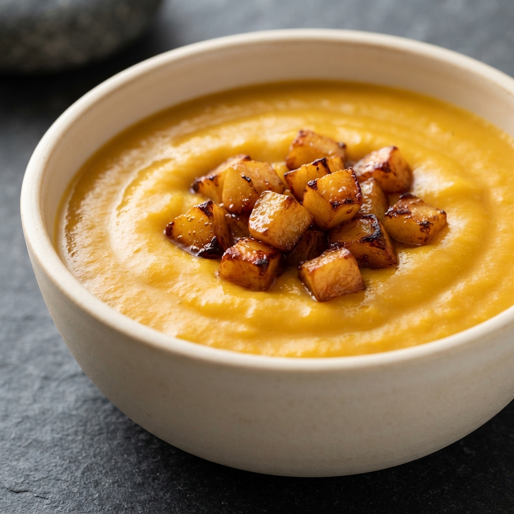 Butternut Squash Leek Soup