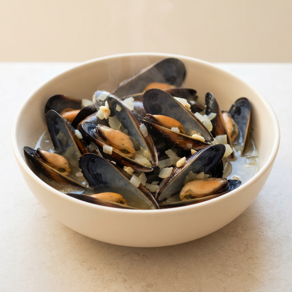 Classic Steamed Mussels