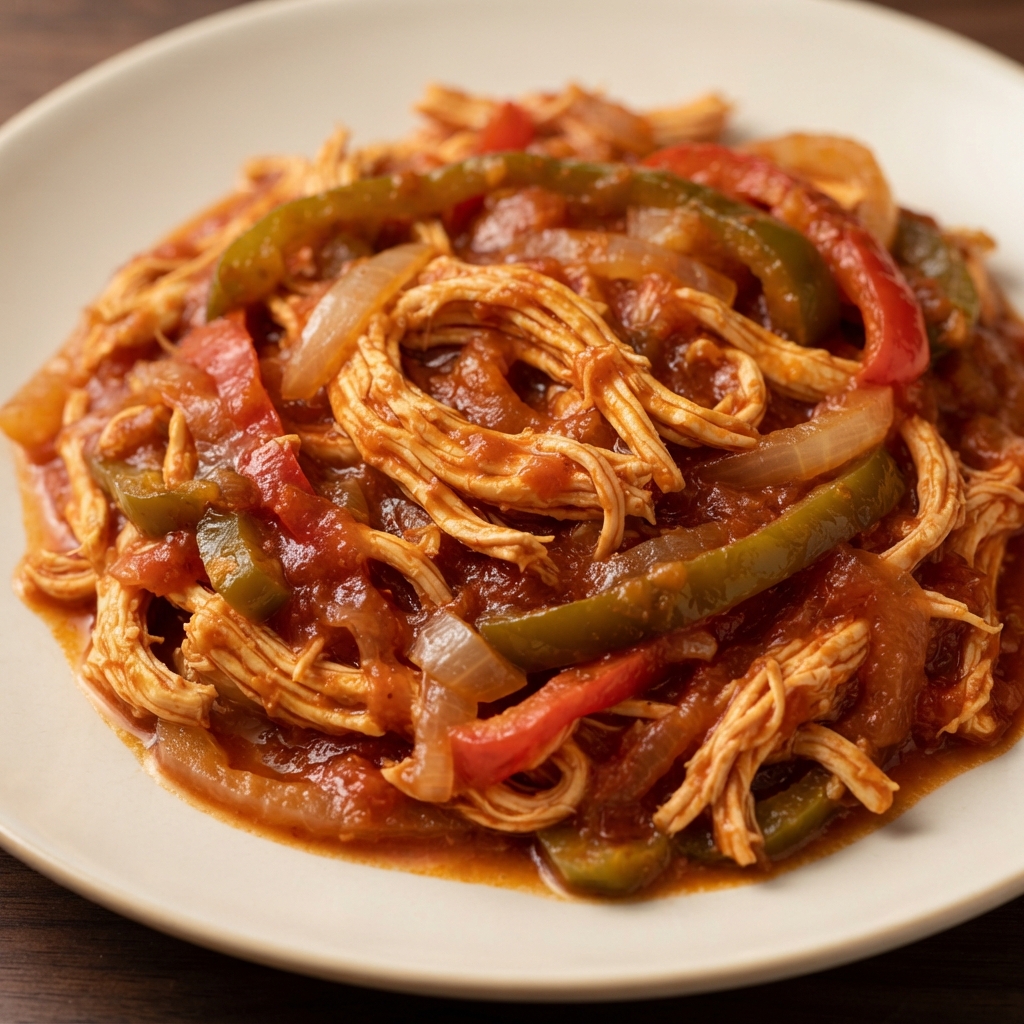 Shredded Chicken Ropa Vieja