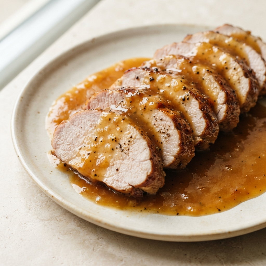 Honey-Dijon Pineapple Pork Loin Roast