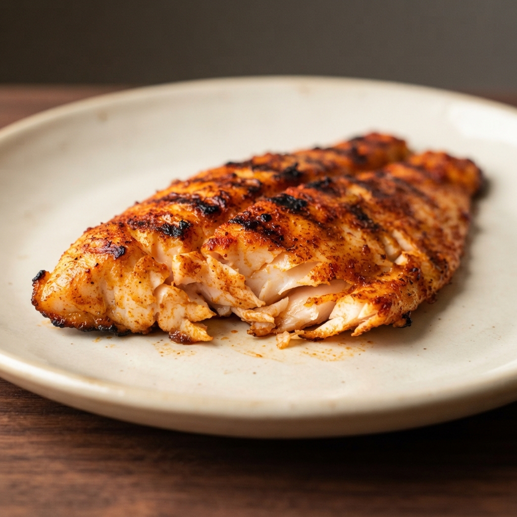Paprika-Smoked Grilled Tilapia
