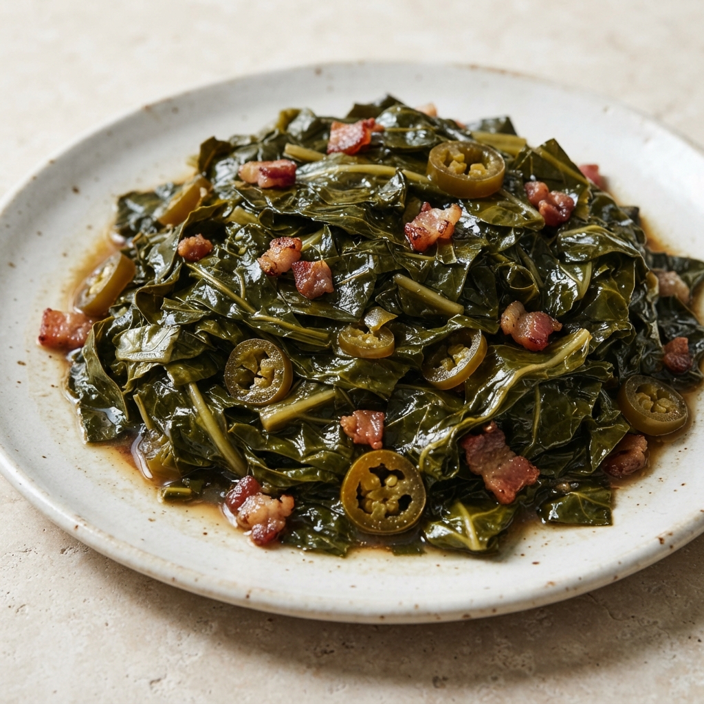Long-Simmered Collard Greens