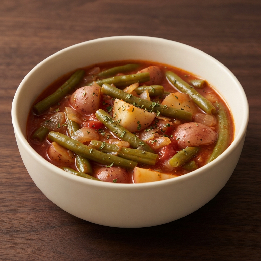 Quick Greek Fasolakia