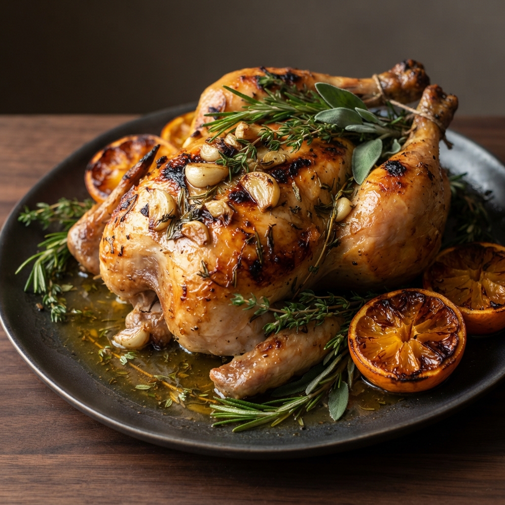 Citrus and Herb Roast Chicken