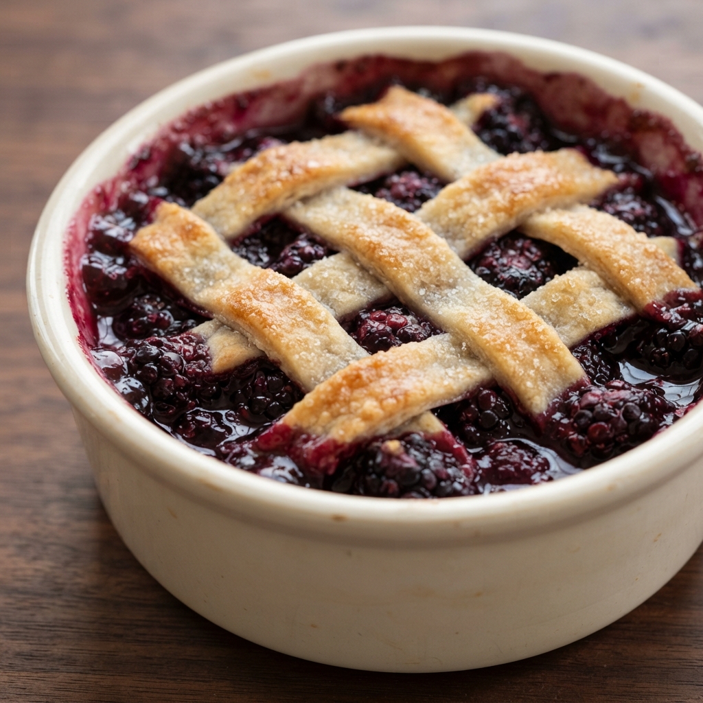 Book Club Blackberry Dessert Cobbler