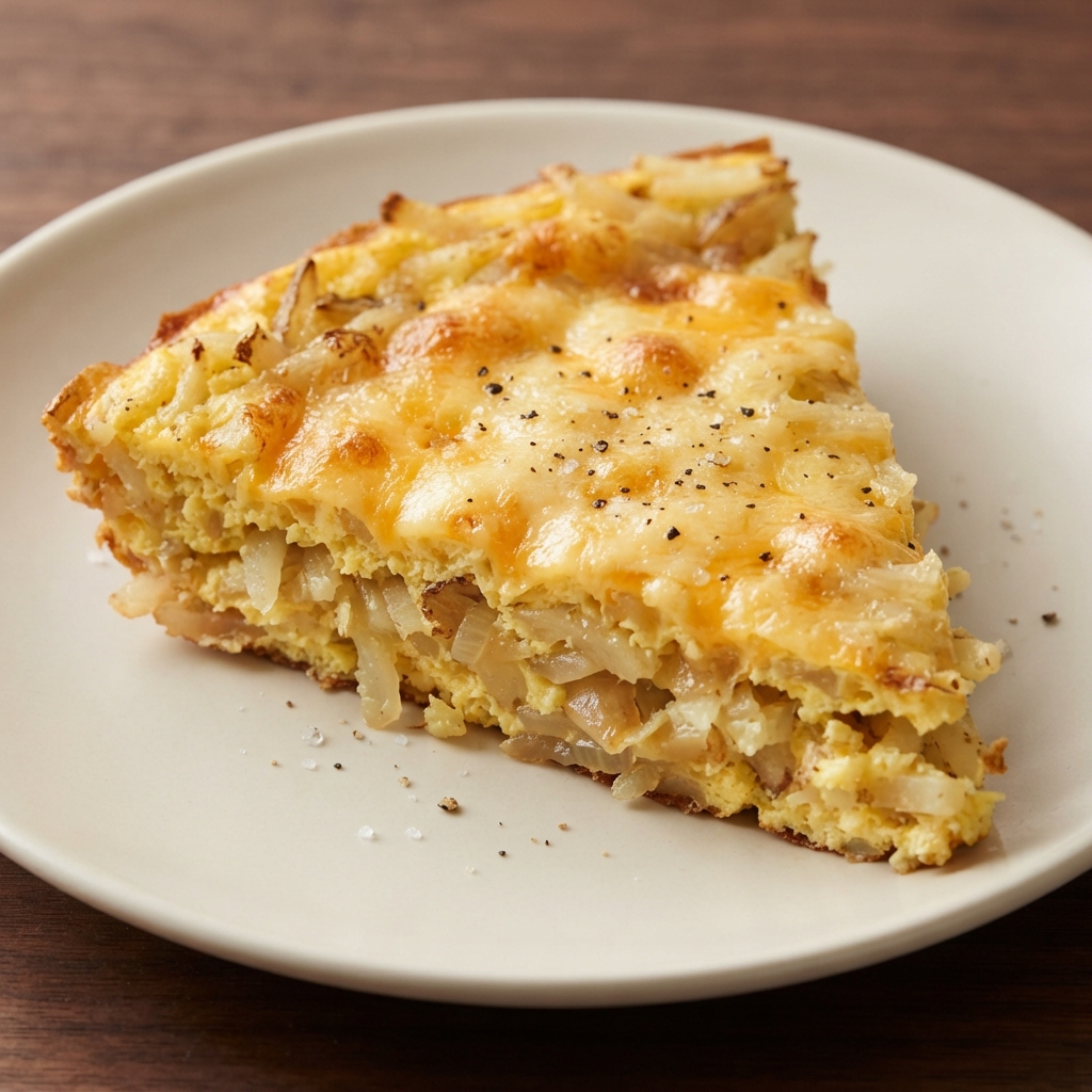 Cheddar Potato Frittata