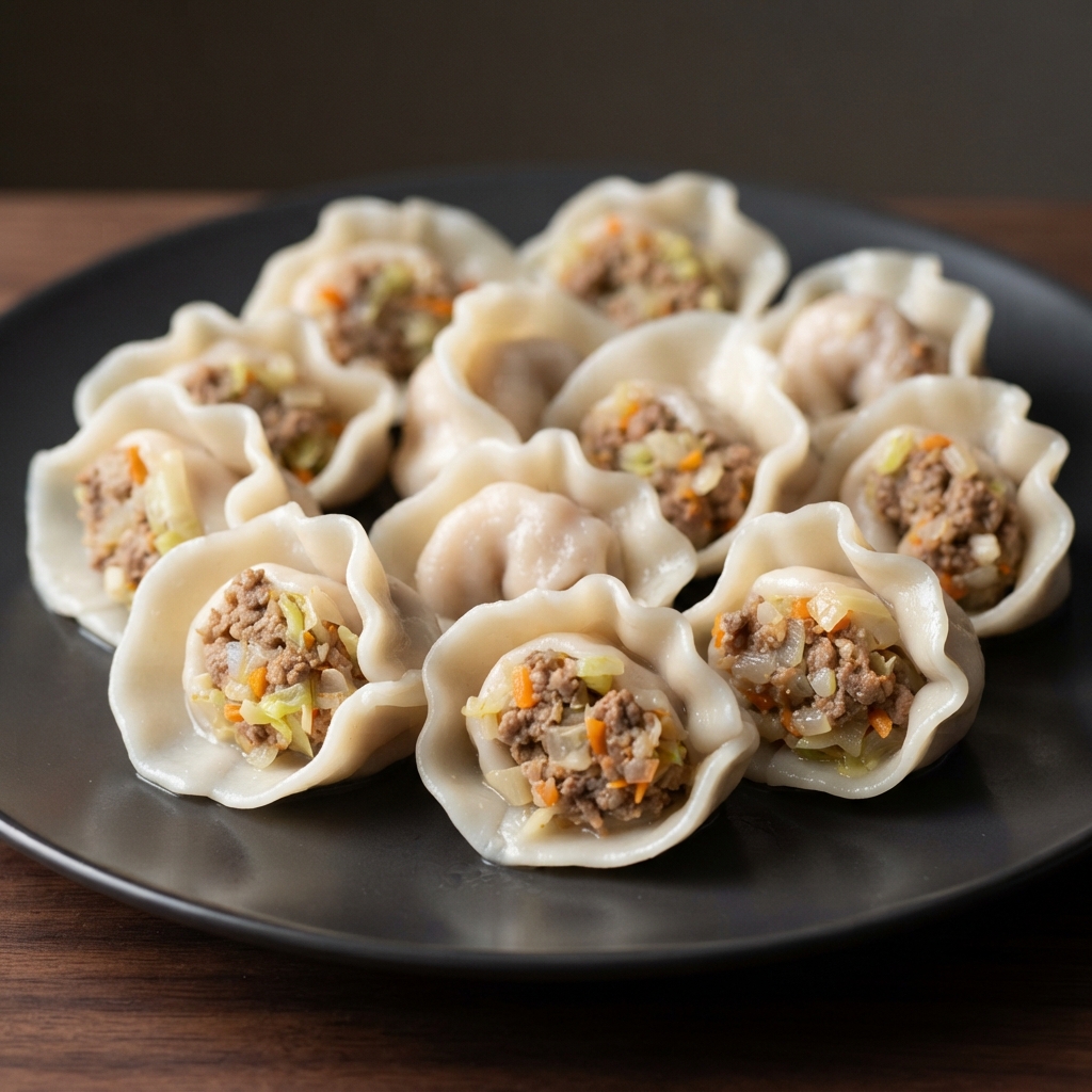 Chinese-Style Beef Dumplings