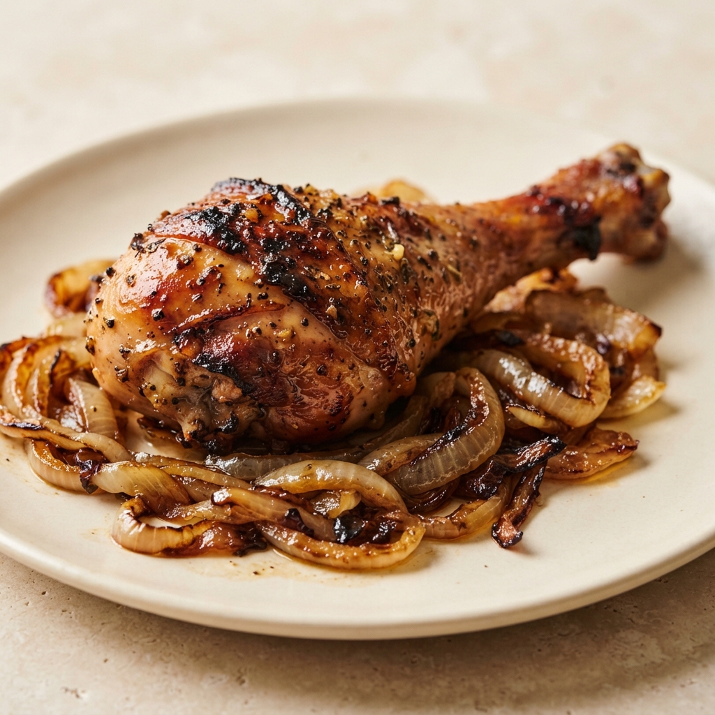 Char-Grilled Turkey Drumsticks
