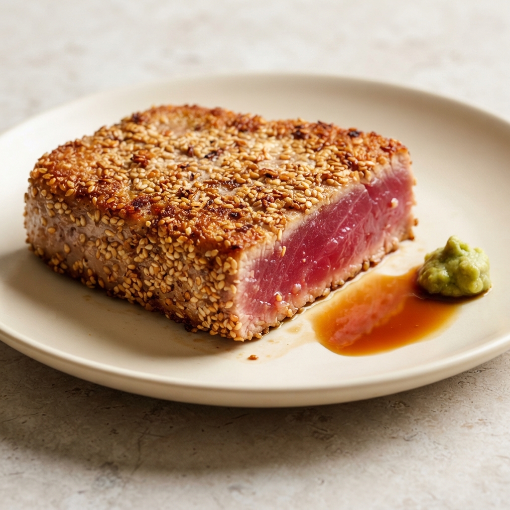 Sesame-Crusted Seared Tuna