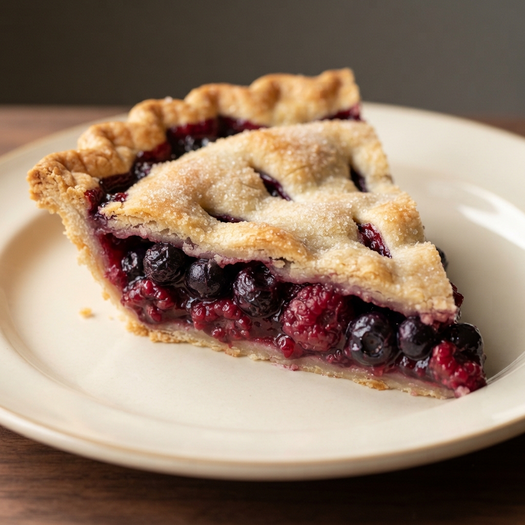 Blueberry Raspberry Pie