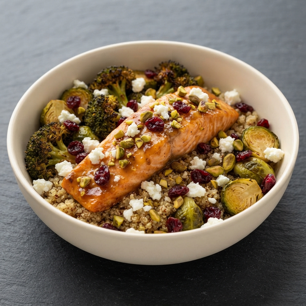 Autumn Salmon Power Bowls