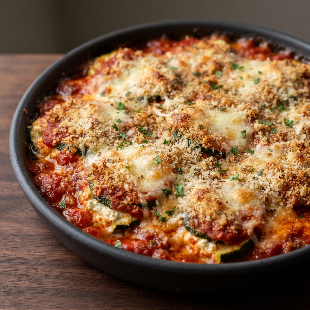 Baked Zucchini Parmesan Casserole