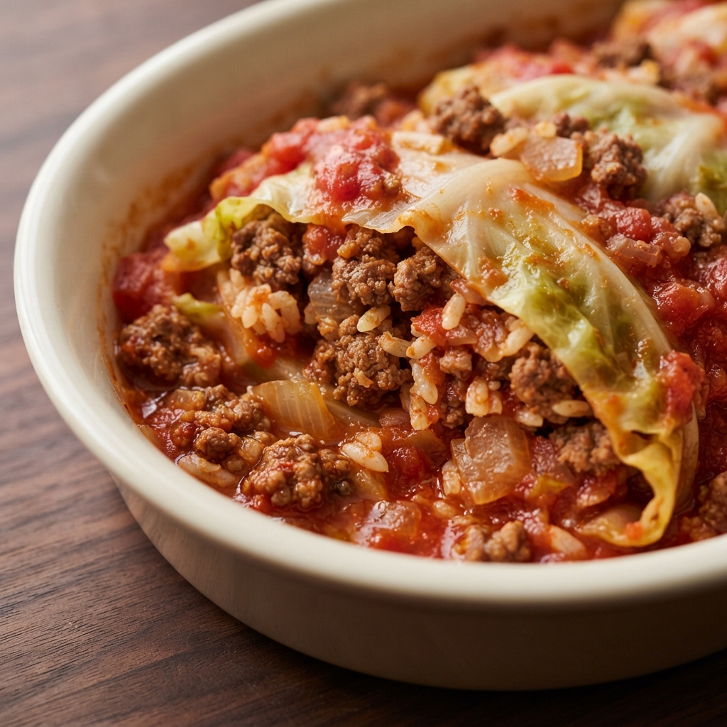 Stuffed Cabbage Roll Bake