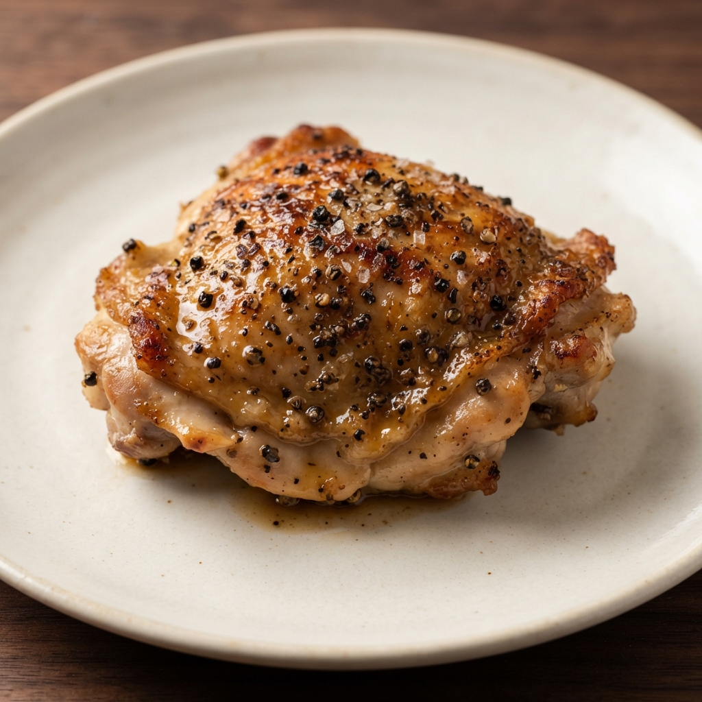 Cardamom Chicken with Salt and Pepper Crust