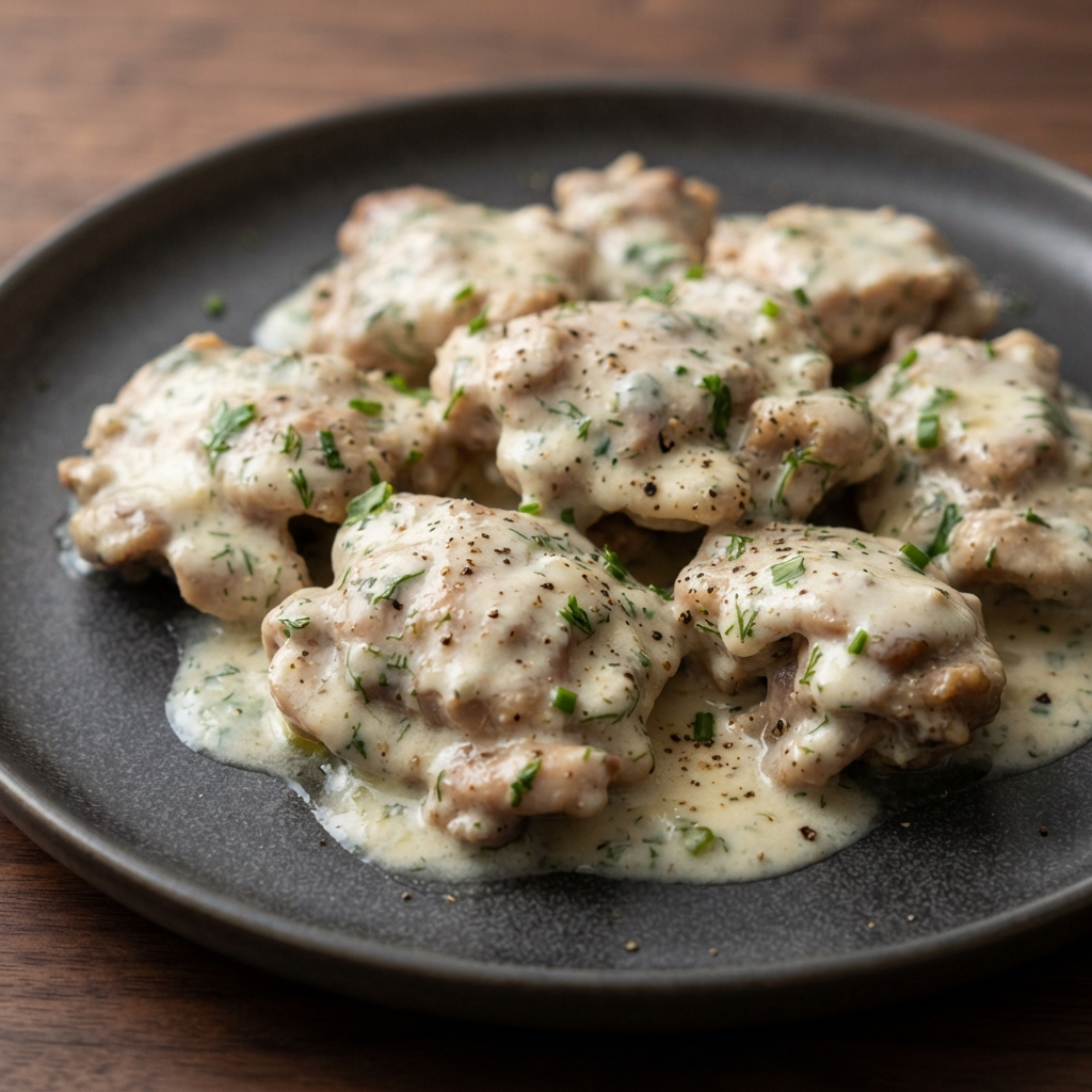 Slow Cooker Greek Yogurt Chicken