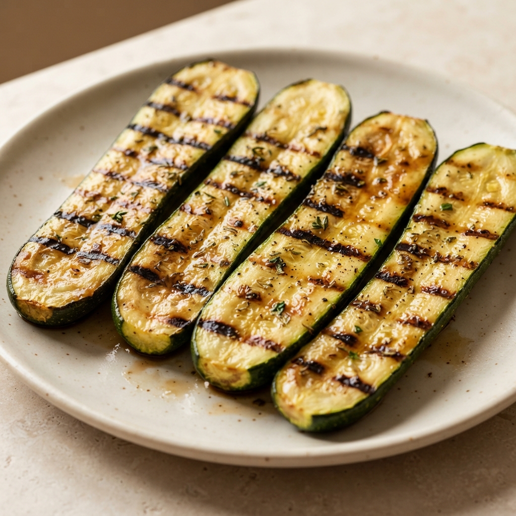 Perfect Grilled Zucchini