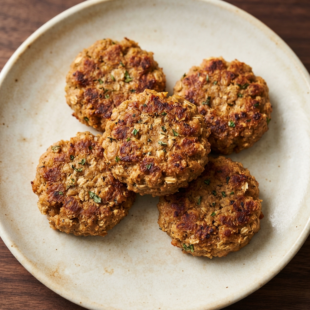 Plant-Based Breakfast Sausage Patties