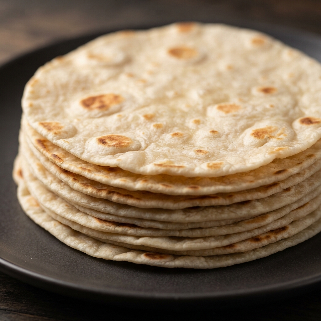 Homemade Flour Tortillas (Small Batch)