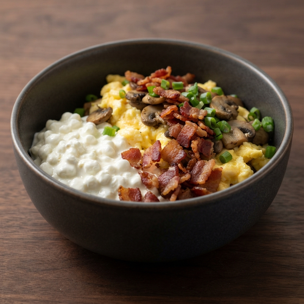 Cottage Cheese Morning Bowl