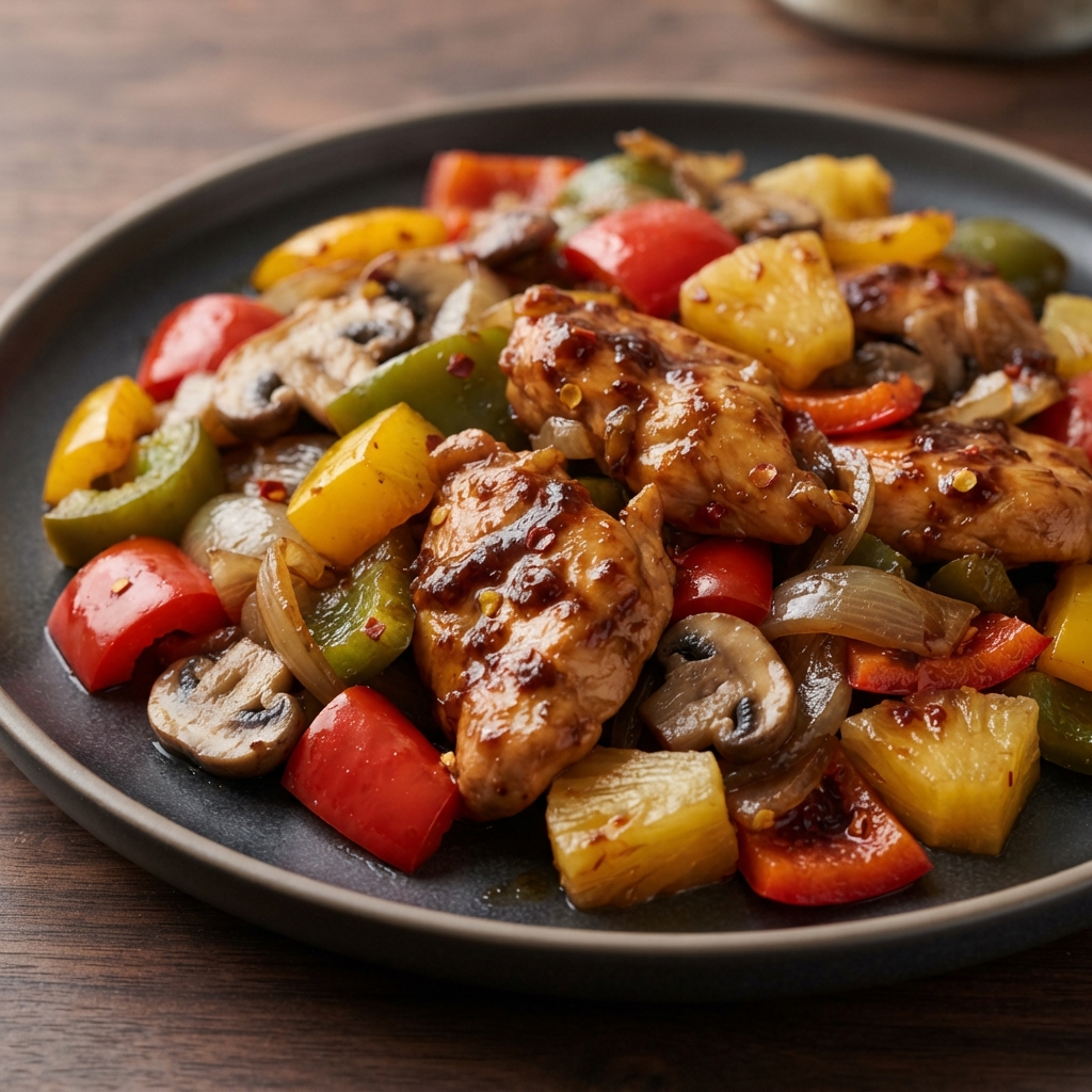 Teriyaki and Pineapple Chicken