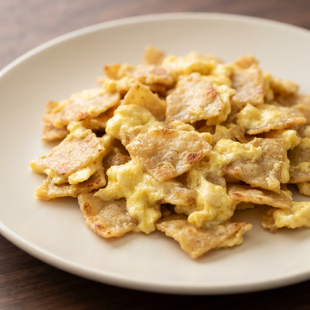 Quick Corn Tortilla Migas