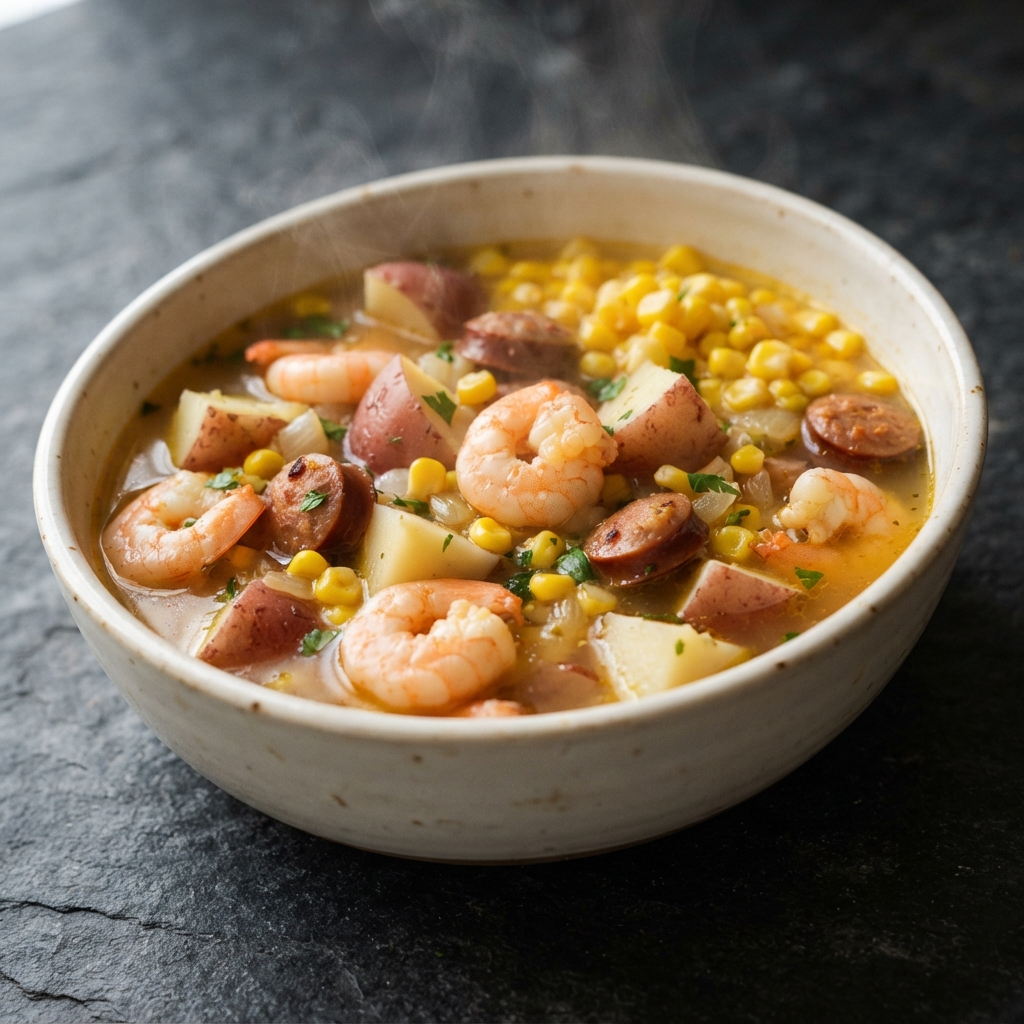 Pressure Cooker Low-Country Shrimp Boil Soup