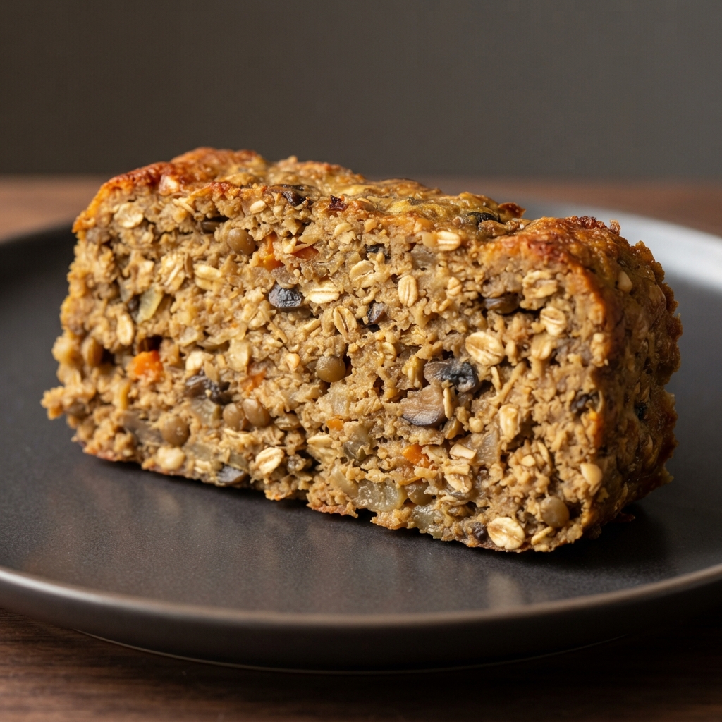 Meatless Haggis with Oats and Lentils