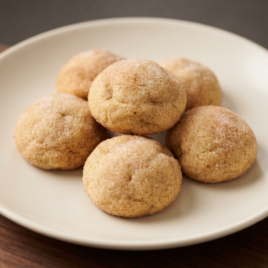 Pumpkin-Spiced Snickerdoodle Cookies