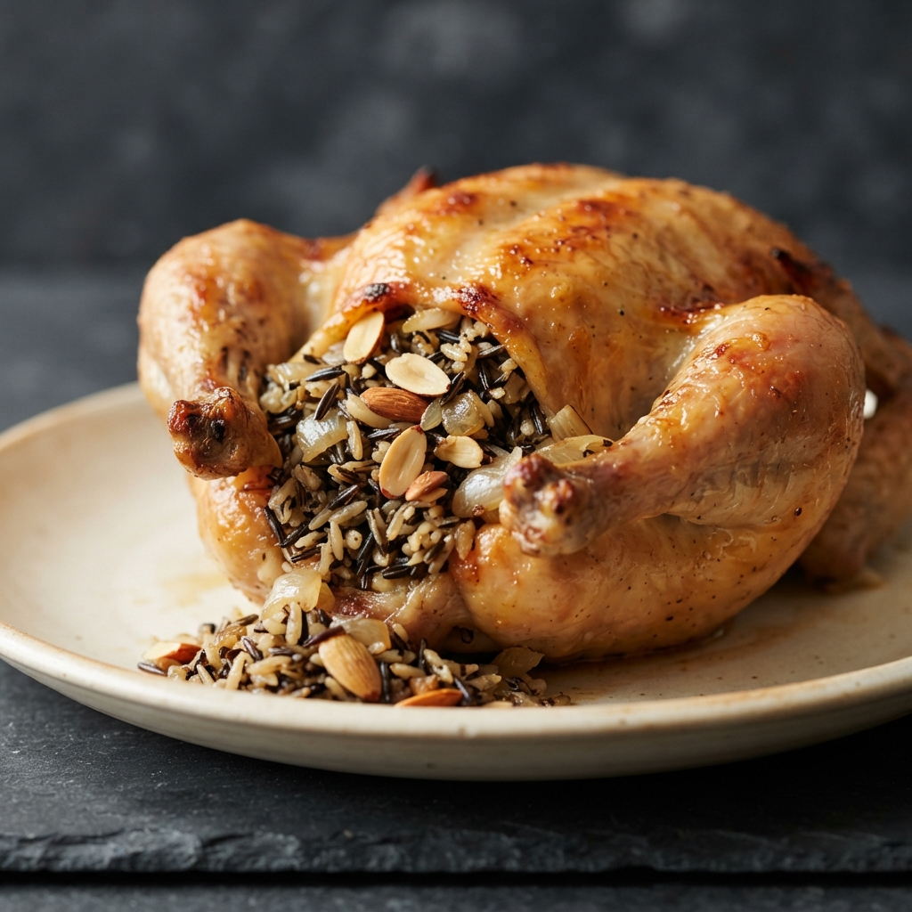 Rice-Stuffed Cornish Game Hens