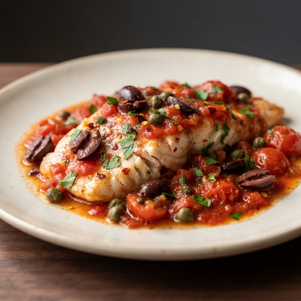 Red Snapper Livornese