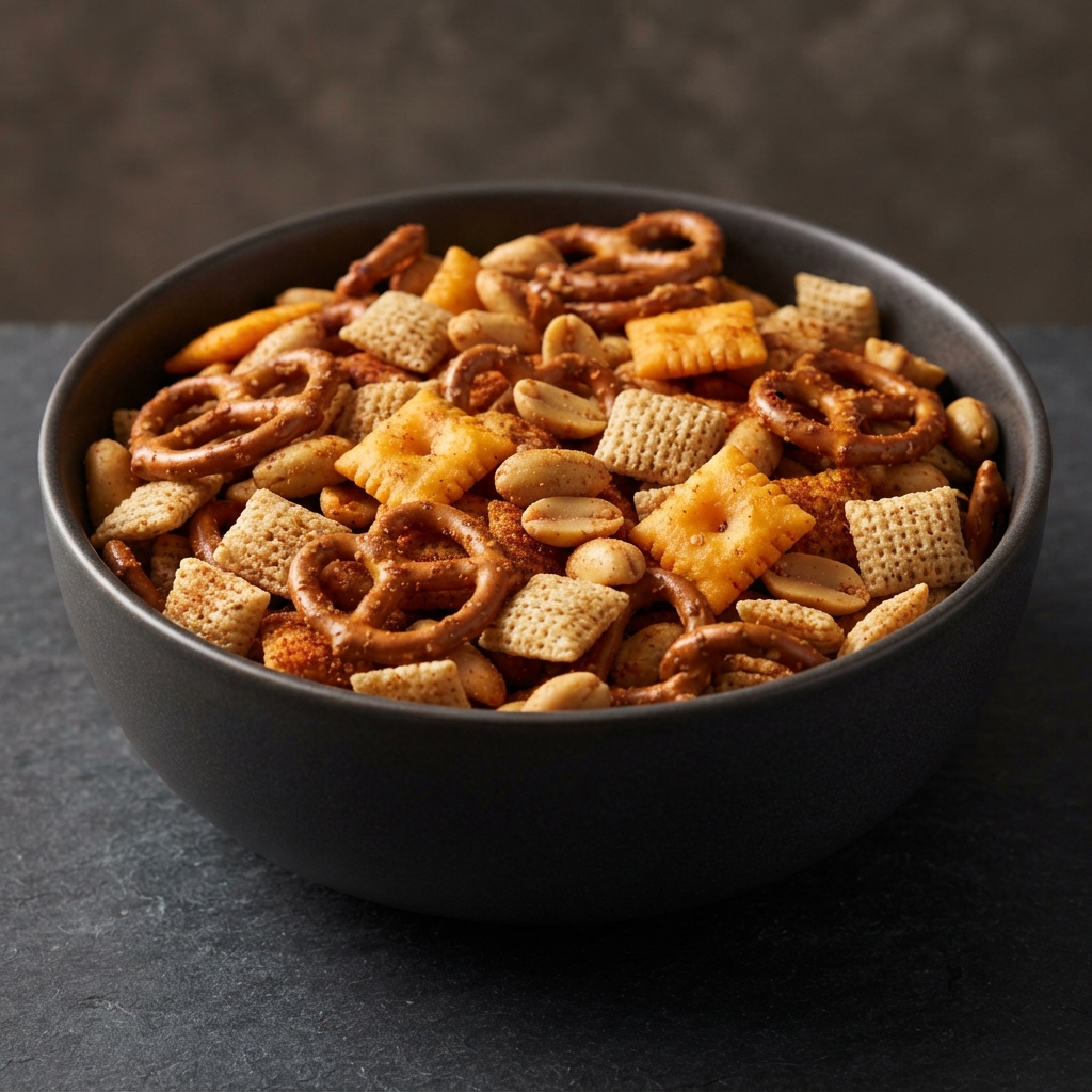 Barbecue Party Snack Mix