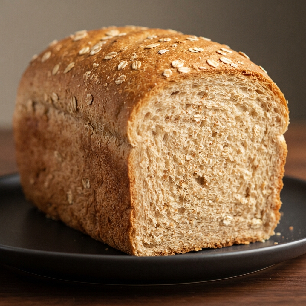 Oat Whole Wheat Bread