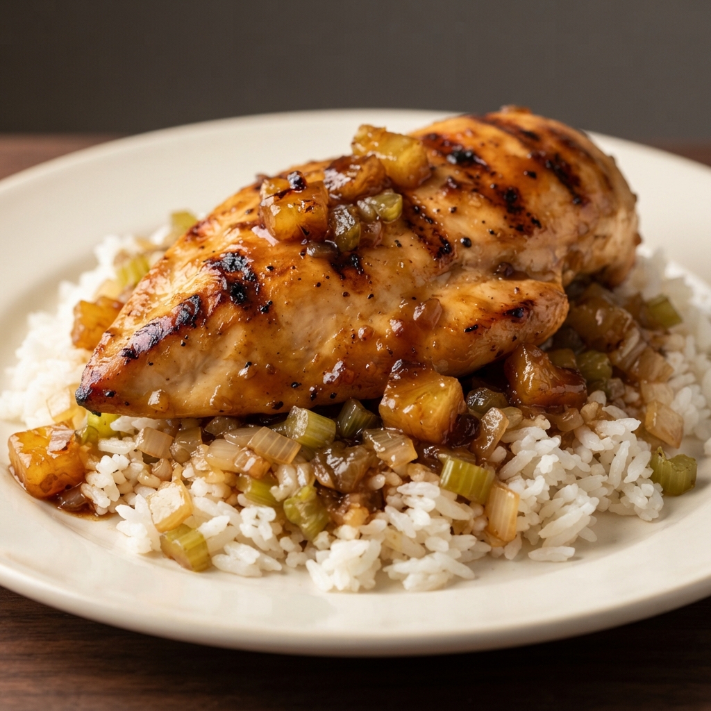 Pineapple-Soy Hawaiian Chicken
