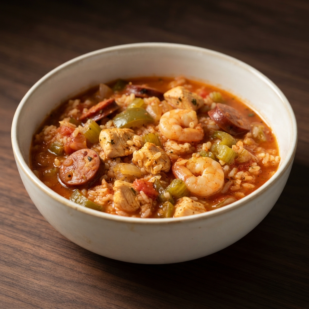 Colleen's Crockpot Jambalaya