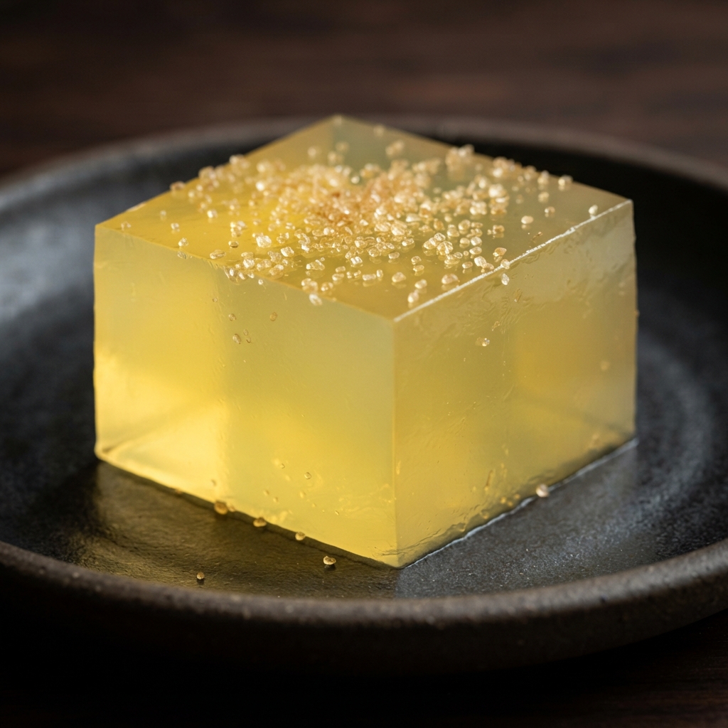 Tangy Lemon Drop Gelatin Shots