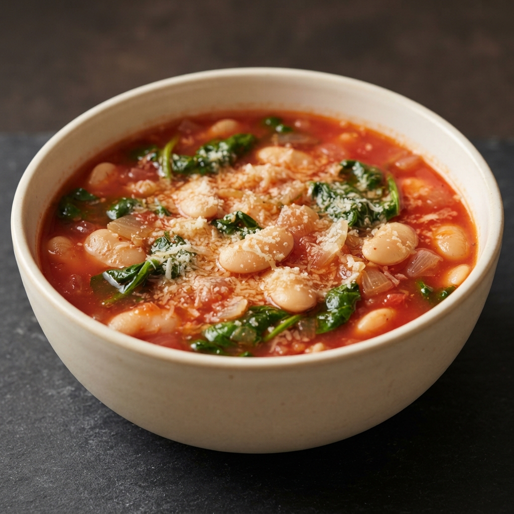 Quick Tomato and Bean Soup Provencal