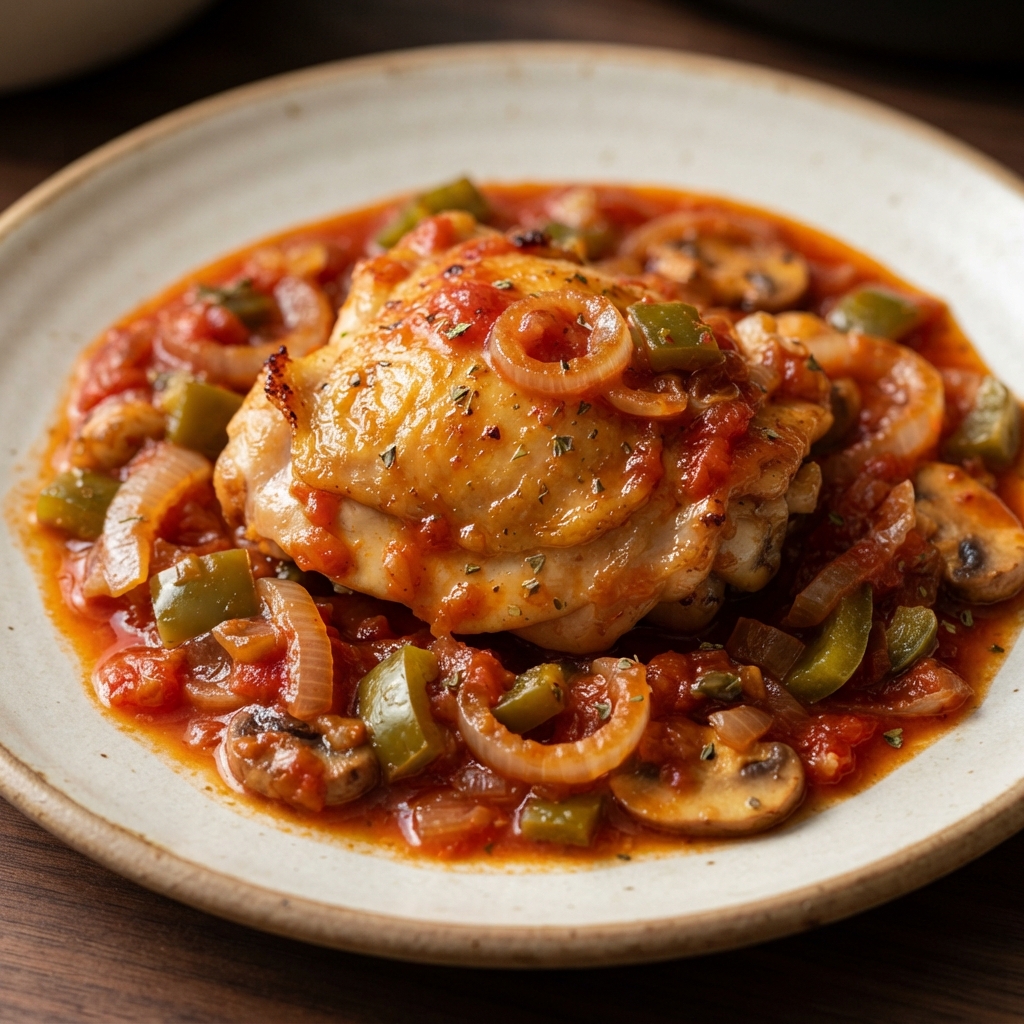 Hunter-Style Chicken Cacciatore