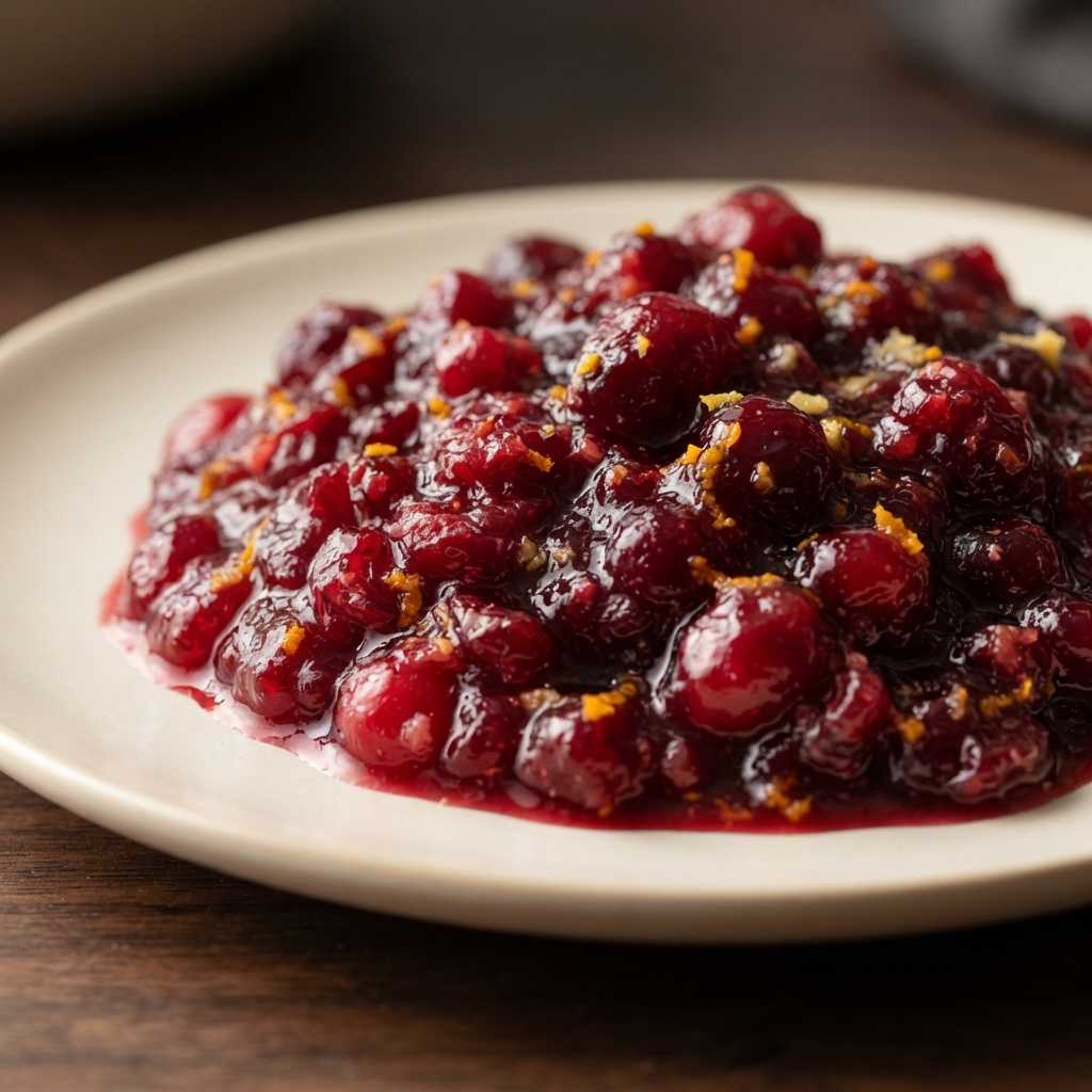 Ginger Cranberry Sauce