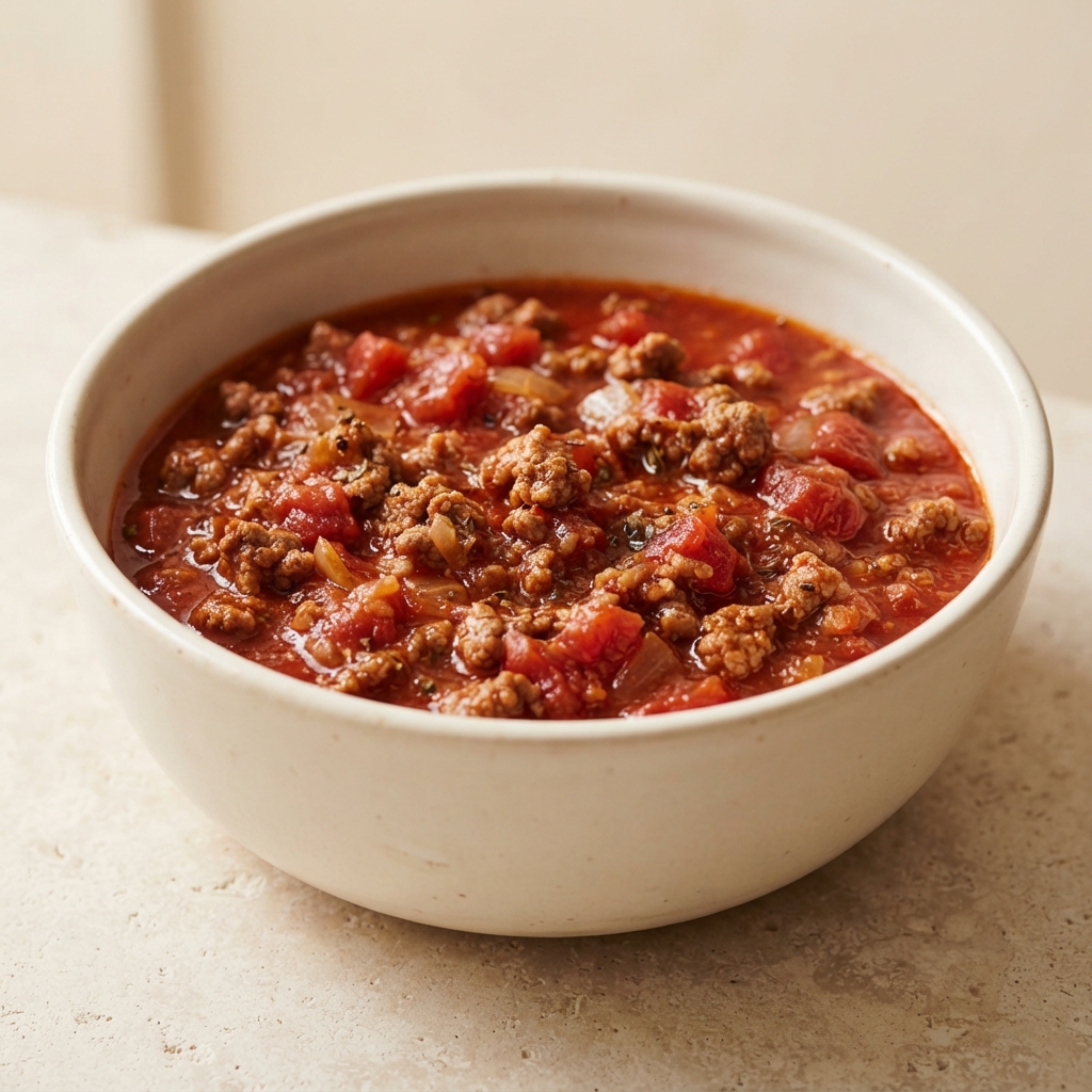 Slow-Cooker Hearty Spaghetti Meat Sauce