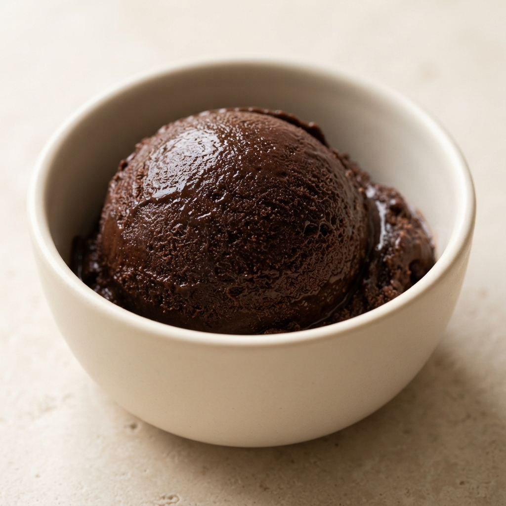 Espresso-Kissed Chocolate Sorbet