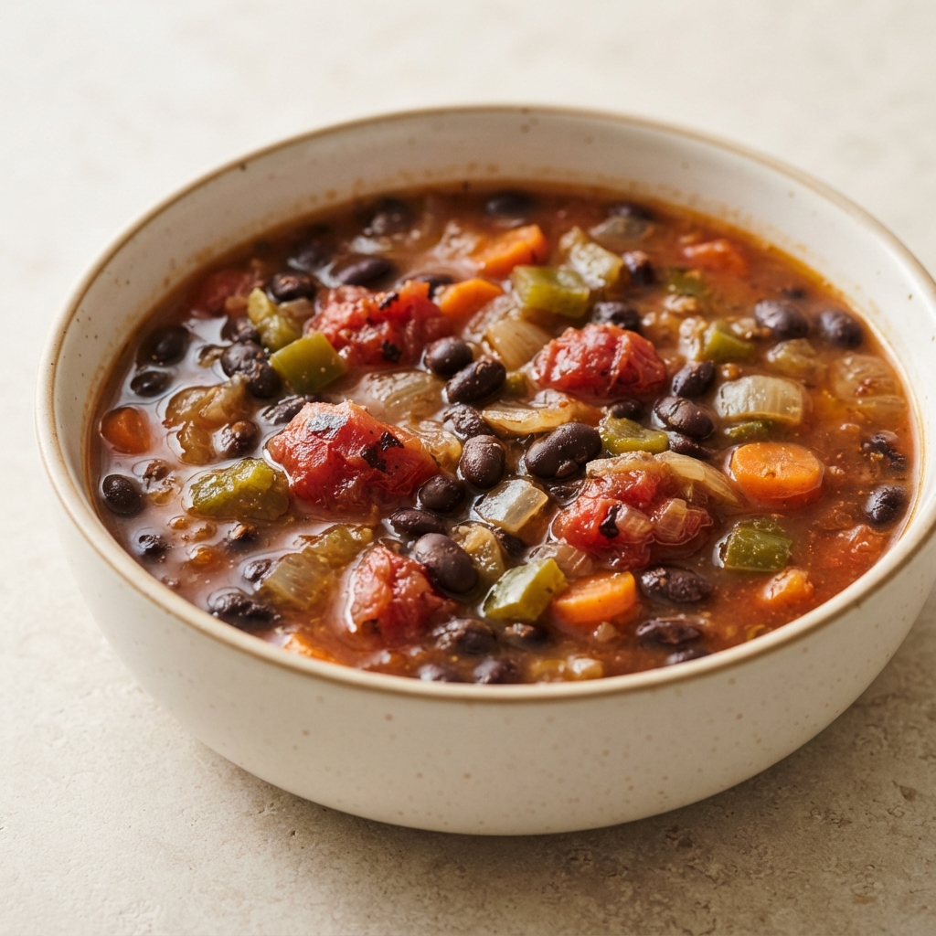 Slow-Cooker Cuban-Style Black Bean Soup