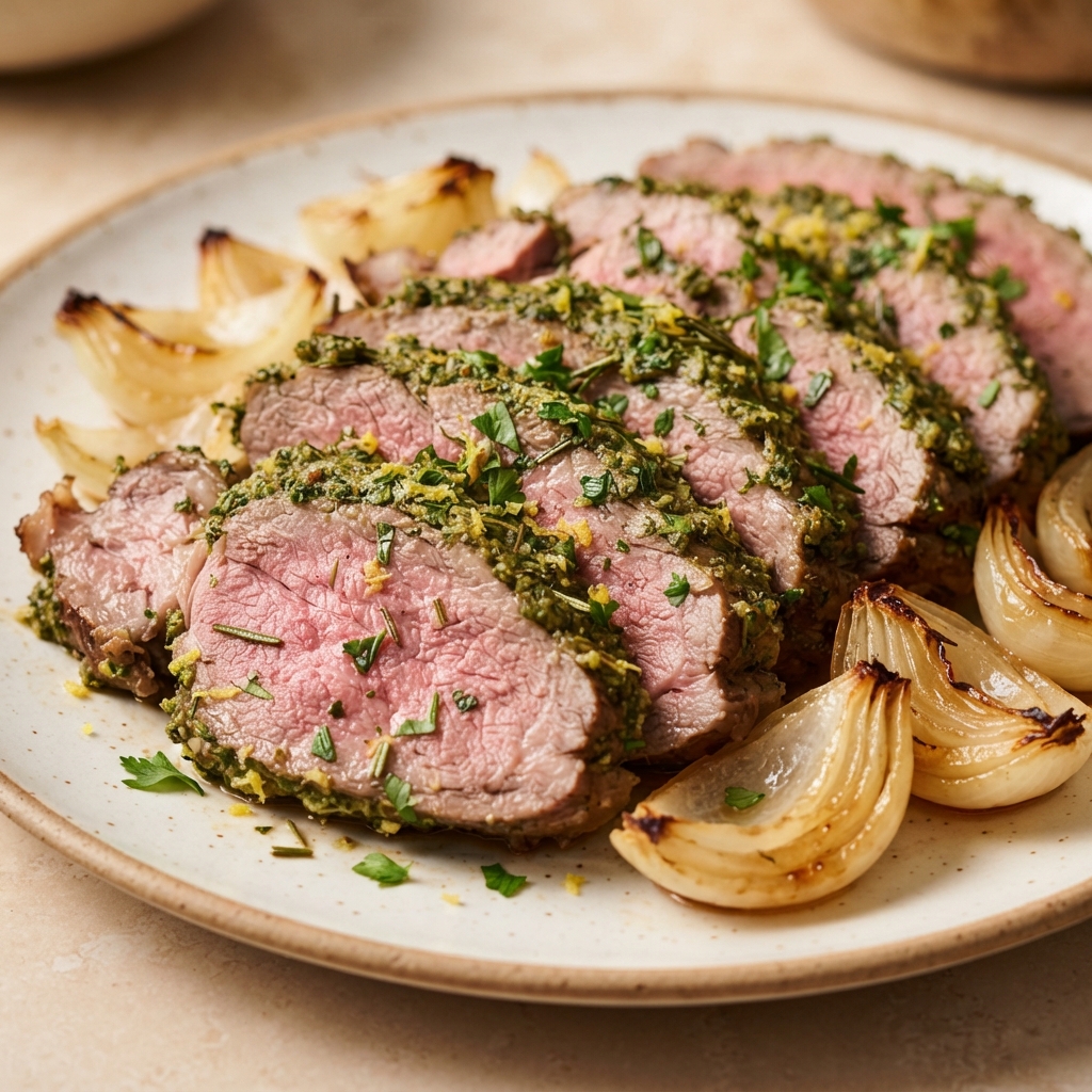 Holiday Roast Leg of Lamb