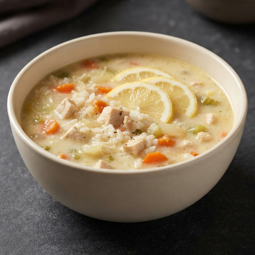 Avgolemono-Style Lemon Chicken Soup