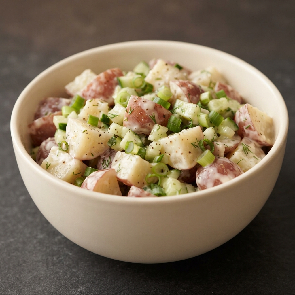 Creamy Dill Red Potato Salad