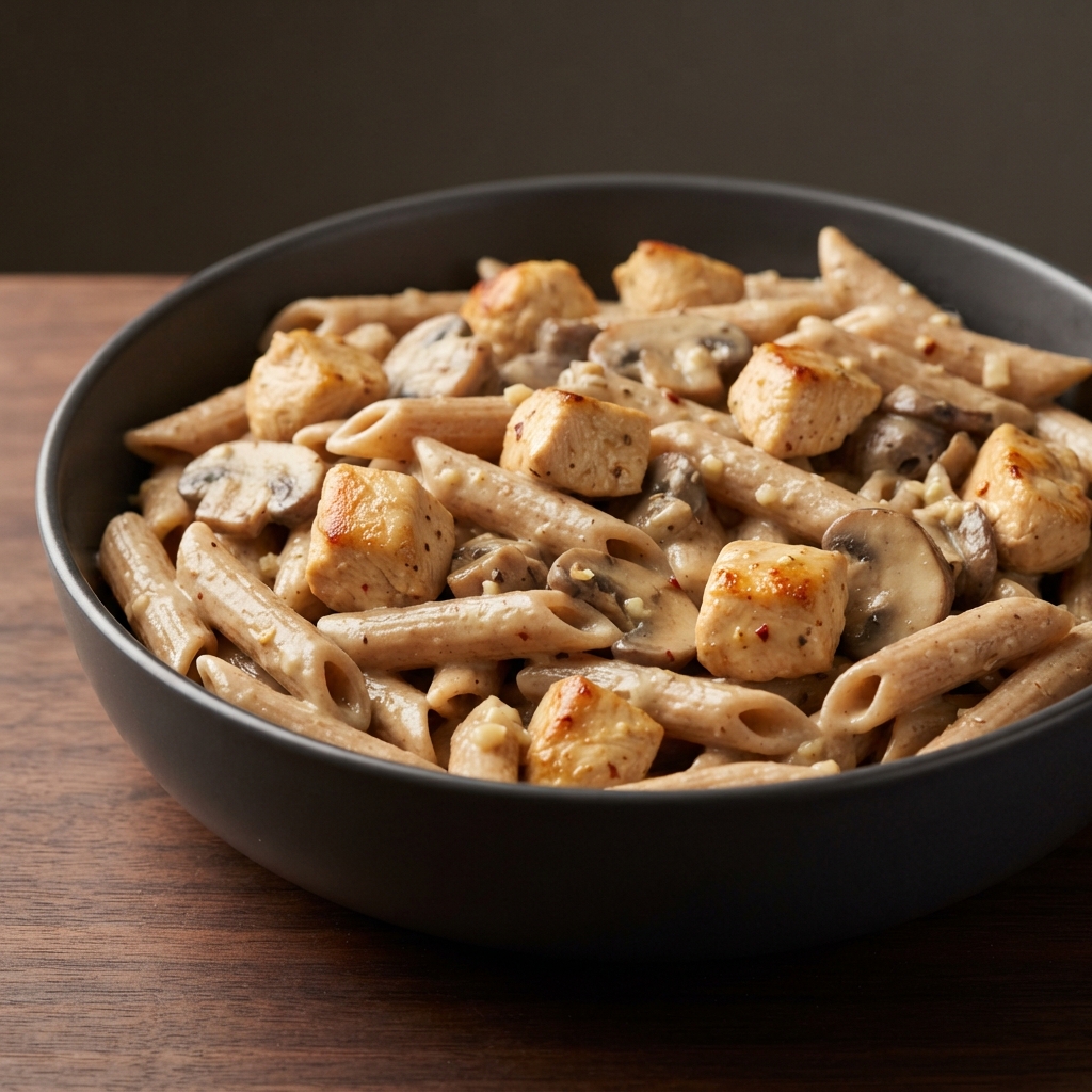 Light Creamy Chicken Penne