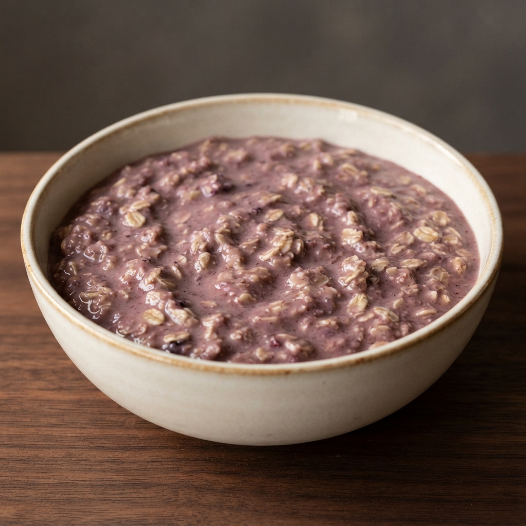 Blackberry Pie-Inspired Oatmeal
