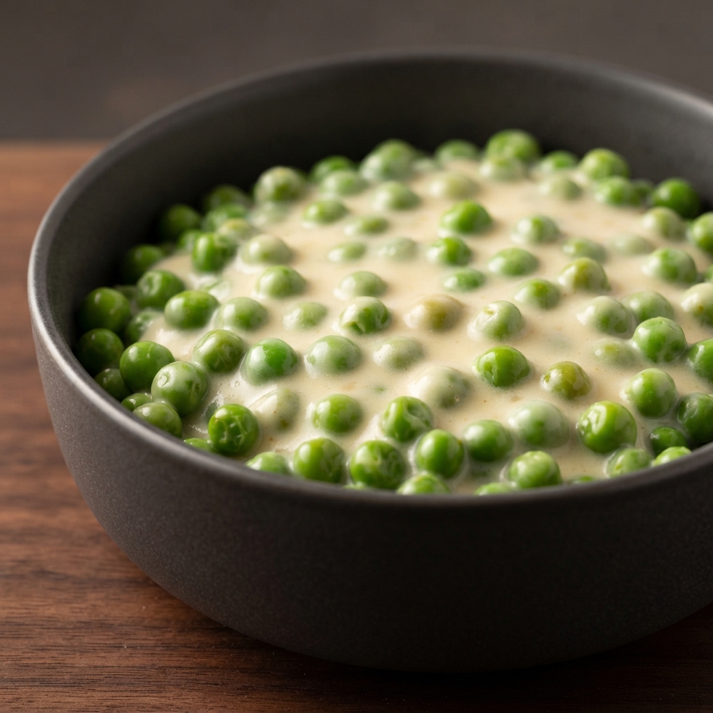 Peas in Cream Sauce