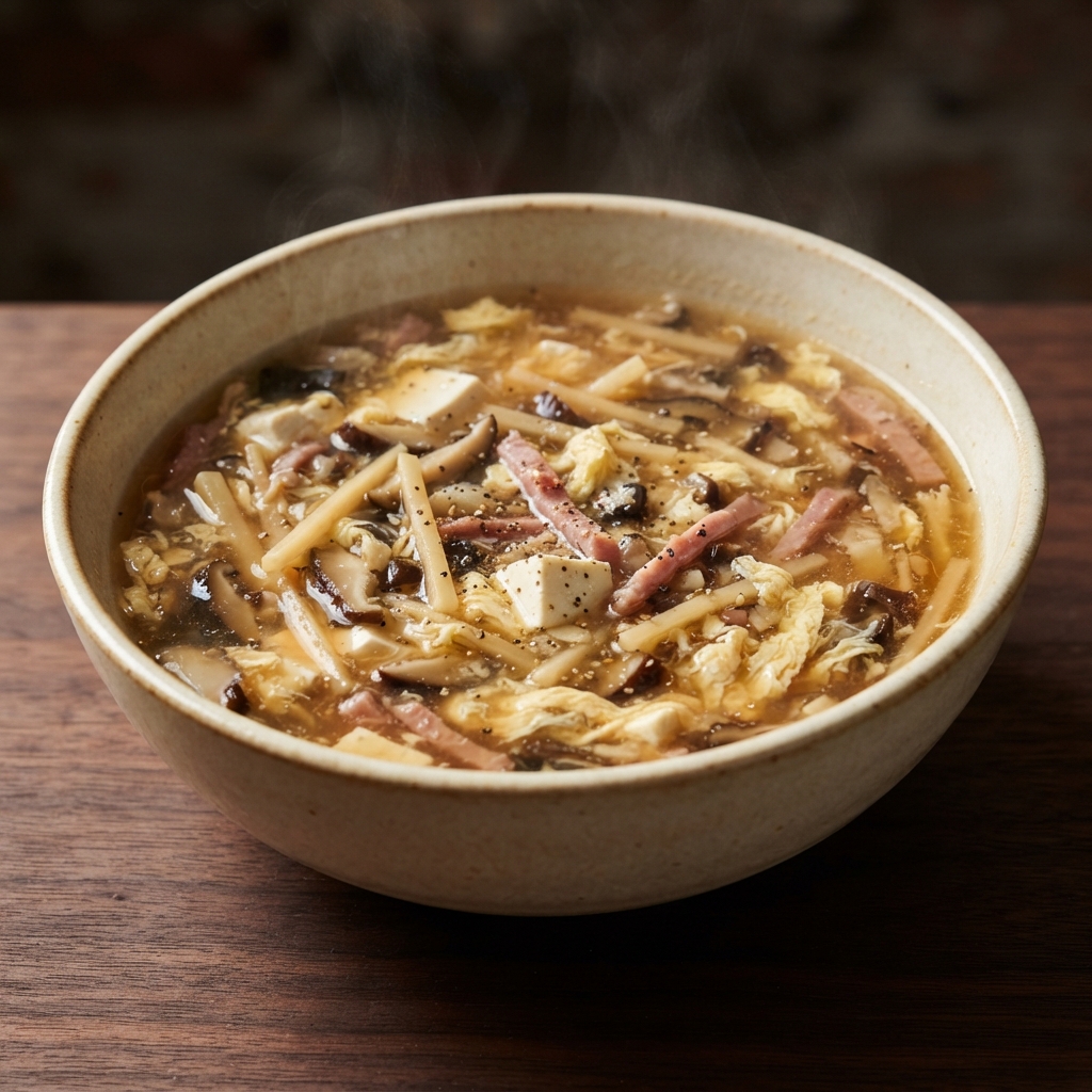 Quick Hot-and-Sour Soup