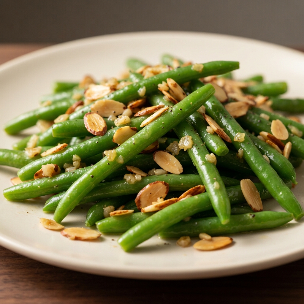 Green Beans Almondine